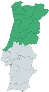 Mapa de distritos da campanha